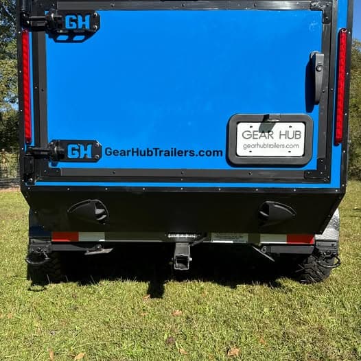 Gear Hub 93X Squaredrop trailer - manufactured in Spartanburg, SC