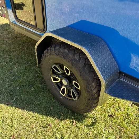 Gear Hub 93X Squaredrop trailer - manufactured in Spartanburg, SC