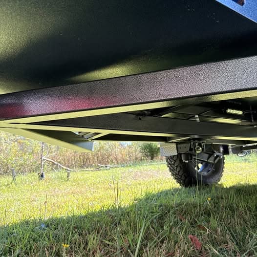Gear Hub 93X Squaredrop trailer - manufactured in Spartanburg, SC
